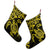 Hawaiian Map Turtle Hibiscus Kanaka Polynesian Christmas Stocking - Yellow - AH - Polynesian Pride