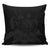 Hawaiian Map Turtle Hibiscus Polynesian Pillow Covers - Gray - AH Pillow Covers Black - Polynesian Pride