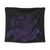 Hawaiian Map Turtle Hibiscus Polynesian Tapestry - Purple - AH Wall Tapestry Black - Polynesian Pride