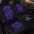 Hawaiian Map Turtle Kanaka Hibiscus Polynesian Car Seat Covers - Purple - AH - Polynesian Pride