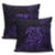 Hawaiian Map Turtle Kanaka Hibiscus Polynesian Pillow Covers - Purple - AH - Polynesian Pride