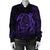 Hawaiian Map Turtle Kanaka Hibiscus Polynesian Bomber Jacket - Purple - AH - Polynesian Pride