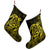 Hawaiian Map Turtle Kanaka Hibiscus Polynesian Christmas Stocking - Yellow - AH - Polynesian Pride