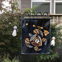 Hawaiian Map Turtle Ohana Hibicus Polynesian Flag - AH - Polynesian Pride