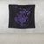 Hawaiian Map Turtle Ohana Hibicus Polynesian Tapestry - Purple - AH - Polynesian Pride