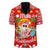 Hawaii Mele Kalikimaka Santa Claus Pattern Christmas Hawaiian Shirt - Red - Labo Style - AH - Polynesian Pride