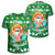 Hawaiian Mele Kalikimaka Santa Claus Pattern Christmas T Shirt Green Labo Style AH Unisex Green - Polynesian Pride