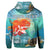 Custom Hawaiian Mermaid Turtle Dolphin Polynesian Hoodie - Polynesian Pride