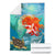 Hawaiian Mermaid Turtle Dolphin Polynesian Premium Blankets - AH - Polynesian Pride