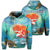 Custom Hawaiian Mermaid Turtle Dolphin Polynesian Hoodie Unisex Art - Polynesian Pride