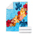 Hawaiian Ocean Turtle Plumeria And Hibiscus Polynesian Premium Blankets - AH - Polynesian Pride