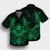 Hawaiian Owl Hibiscus Plumeria Polynesian Hawaiian Shirt - Green - AH - Polynesian Pride