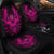 Hawaiian Owl Hibiscus Plumeria Polynesian Car Seat Covers - Pink - AH - Polynesian Pride