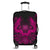 Hawaiian Owl Hibiscus Plumeria Polynesian Luggage Covers - Pink - AH Black - Polynesian Pride