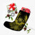 Hawaiian Owl Hibiscus Plumeria Polynesian Christmas Stocking - Yellow - AH - Polynesian Pride