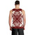 Hawaiian Palm Tree Quilt Tradition Red Tank Top - AH - Polynesian Pride