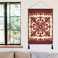 Hawaiian Palm Tree Quilt Vintage Hanging Poster - AH - Polynesian Pride