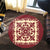 Hawaiian Palm Tree Quilt Vintage Round Carpet - AH - Polynesian Pride