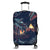 Hawaiian Palm Tree Volcano Night On The Land Luggage Covers - AH Black - Polynesian Pride