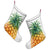 Hawaiian Pineapple Polka Dots Background Polynesian Christmas Stocking - AH - Polynesian Pride