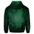 Hawaiian Plumeria Hibiscus Turtle Under Sea Polynesian Zip Hoodie Green - Polynesian Pride