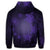 Hawaiian Plumeria Hibiscus Turtle Under Sea Polynesian Zip Hoodie Purple - Polynesian Pride