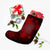 Hawaiian Plumeria Hibiscus Turtle Under Sea Polynesian Christmas Stocking Red AH - Polynesian Pride