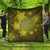 Hawaiian Plumeria Hibiscus Turtle Under Sea Polynesian Premium Quilts Yellow AH Black - Polynesian Pride