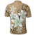 Hawaiian Plumeria Polynesian Polo Shirt Gold - Polynesian Pride