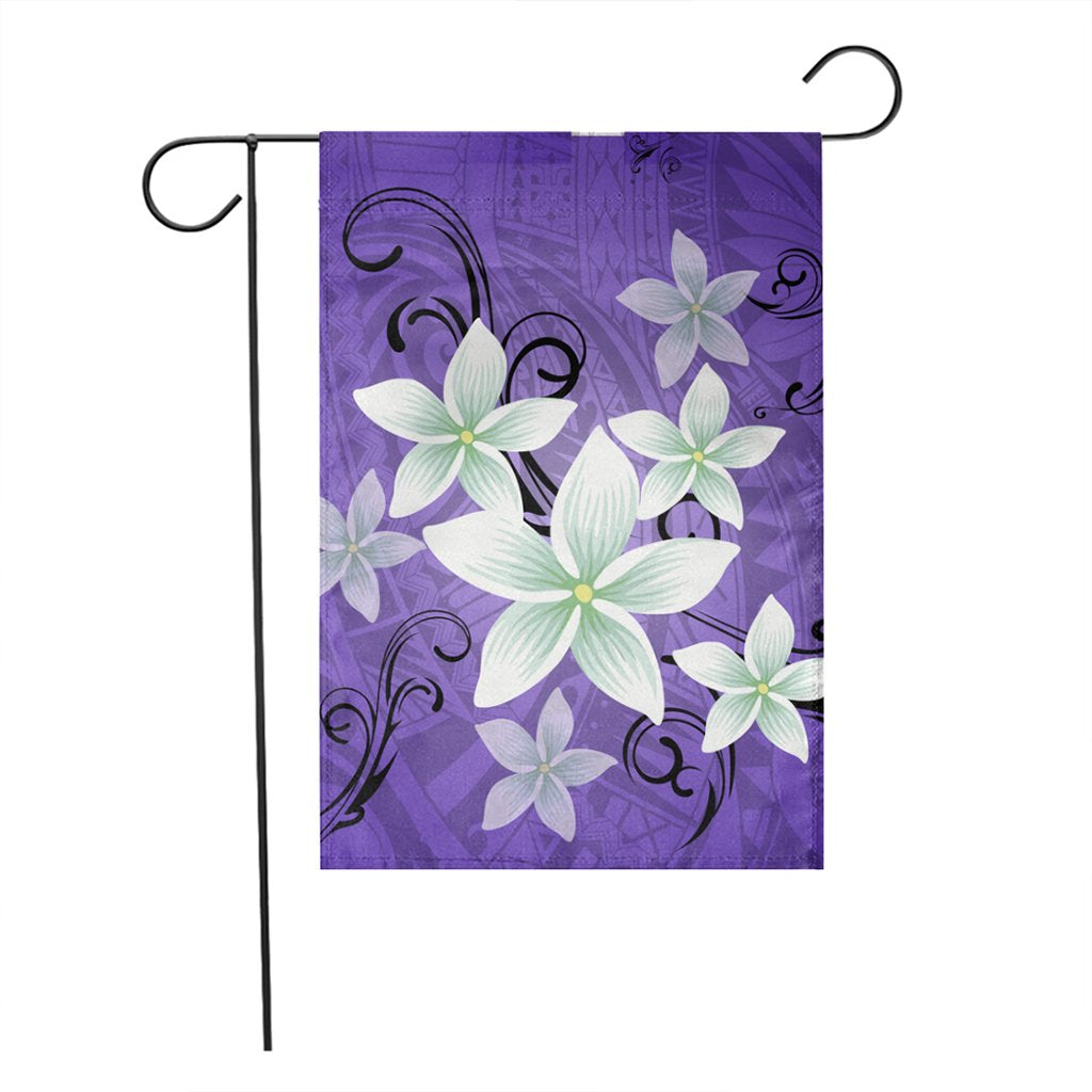 Hawaiian Plumeria Polynesian Flag - Purple - AH - Polynesian Pride