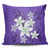 Hawaiian Plumeria Polynesian Pillow Covers - Purple - AH Pillow Covers Black - Polynesian Pride