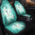 Hawaiian Plumeria Polynesian Car Seat Covers - Turquoise - AH - Polynesian Pride