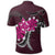 Hawaiian Plumeria Polynesian Pink Polo Shirt - Polynesian Pride