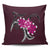 Hawaiian Plumeria Polynesian Pink Pillow Covers - AH Pillow Covers Black - Polynesian Pride