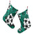 Hawaiian Plumeria Tribe Turquoise Polynesian Christmas Stocking AH - Polynesian Pride