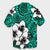 Hawaiian Plumeria Tribe Turquoise Polynesian Hawaiian Shirt AH - Polynesian Pride