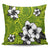 Hawaiian Plumeria Tribe Yellow Green Polynesian Pillow Covers AH Pillow Covers Black - Polynesian Pride