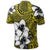 Hawaiian Plumeria Tribe Yellow Polynesian Polo Shirt - Polynesian Pride