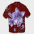 Hawaiian Plumeria Violet Polynesian Red Hawaiian Shirt - AH - Polynesian Pride