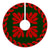 Hawaiian Quilt Pattern Beautyful Flower Polynesian Tree Skirt - Red Green - AH - Polynesian Pride