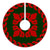 Hawaiian Quilt Pattern Flower Proudly Tree Skirt - Red Green - AH - Polynesian Pride