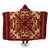Hawaiian Quilt Vintage Hooded Blanket - AH Hooded Blanket White - Polynesian Pride