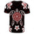 Hawaiian Reddie Turtle Plumeria T Shirt AH - Polynesian Pride