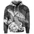 Custom Hawaiian Sample Turtle Plumeria Hoodie - Polynesian Pride