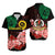 Vanuatu Matching Hawaiian Shirt and Dress Polynesian Flower Tribal LT9 - Polynesian Pride