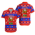 Samoa Christmas -Maunia Le Kilisimasi Santa Polynesia Tatoo Hawaiian Shirt - LT2 Unisex RED - Polynesian Pride