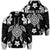 Custom Hawaiian Silver Turtle Plumeria Hoodie Unisex Art - Polynesian Pride