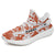 Hawaiian Sneakers YZ Hibiscus Flower Pattern White - Polynesian Pride