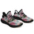 Hawaiian Sneakers YZ Pink Monstera And Green Tropical Leaves White Black - Polynesian Pride