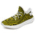 Hawaiian Sneakers YZ Polynesian Hawaiian Style Tribal Tattoo Yellow AH White - Polynesian Pride